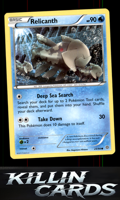 Relicanth 23/98 Pokemon Common XY - Ancient Origins Card NM