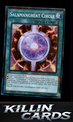1st Edition Salamangreat Circle SDSB-EN023 YuGiOh Super Rare Structure Deck: Sou