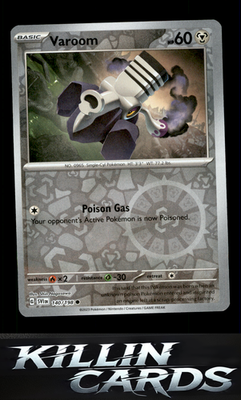 Reverse Holofoil Varoom - 140/198 140/198 Pokemon Common SV01: Scarlet & Violet