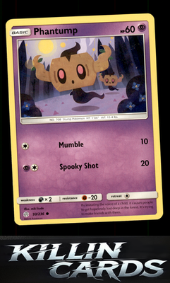 Phantump 93/236 Pokemon Common SM - Cosmic Eclipse Card NM