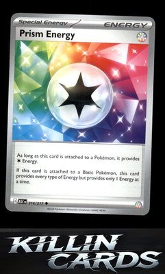 Prism Energy 216/217 Pokemon Uncommon ME: Ascended Heroes Card NM