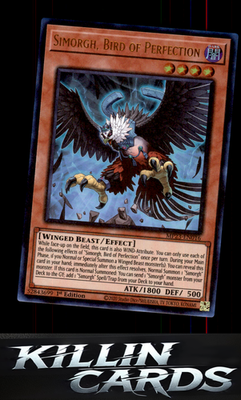 1st Edition Simorgh, Bird of Perfection MP23-EN016 YuGiOh Ultra Rare 25th Annive