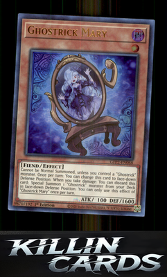 1st Edition Ghostrick Mary GFP2-EN068 YuGiOh Ultra Rare Ghosts From the Past: Th