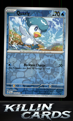 Reverse Holofoil Quaxly - 050/193 050/193 Pokemon Common SV02: Paldea Evolved Ca