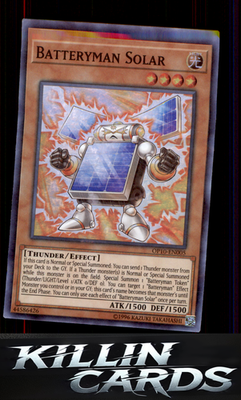 Batteryman Solar OP10-EN005 YuGiOh Super Rare OTS Tournament Pack 10 Card NM