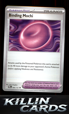 Binding Mochi 095/131 Pokemon Uncommon SV: Prismatic Evolutions Card NM