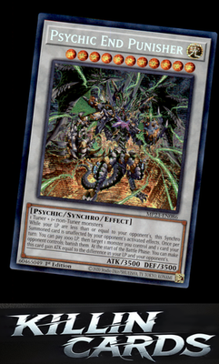 1st Edition Psychic End Punisher MP23-EN086 YuGiOh Prismatic Secret Rare 25th An