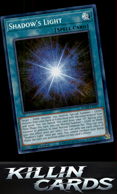 1st Edition Shadow's Light BLMR-EN037 YuGiOh Secret Rare Battles of Legend: Mons