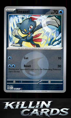 Sneasel (Energy Symbol Pattern) 044/217 Pokemon Common ME: Ascended Heroes Card