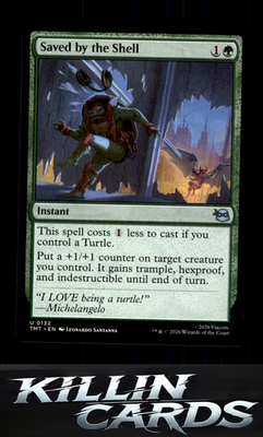 Saved by the Shell 132 Magic U Teenage Mutant Ninja Turtles Card NM
