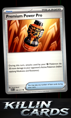 Premium Power Pro 199/217 Pokemon Uncommon ME: Ascended Heroes Card NM