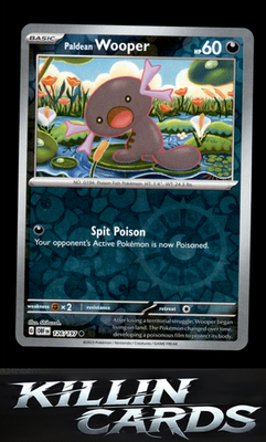 Reverse Holofoil Paldean Wooper - 126/197 126/197 Pokemon Common SV03: Obsidian