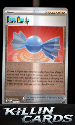 Reverse Holofoil Rare Candy - 125/132 125/132 Pokemon Common ME01: Mega Evolutio