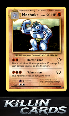 Machoke 58/108 Pokemon Uncommon XY - Evolutions Card NM