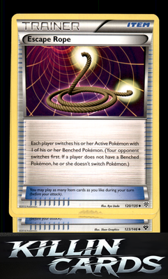 Escape Rope 120/135 Pokemon Uncommon Plasma Storm Card LP