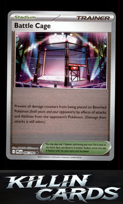 Reverse Holofoil Battle Cage - 085/094 085/094 Pokemon Uncommon ME02: Phantasmal