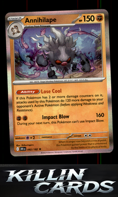 Annihilape 092/182 Pokemon Rare SV10: Destined Rivals Card NM