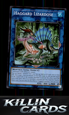 Haggard Lizardose OP28-EN009 YuGiOh Super Rare OTS Tournament Pack 28 Card NM