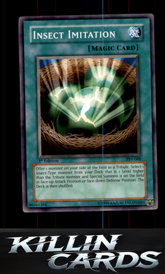 1st Edition Insect Imitation PSV-068 YuGiOh Common Pharaoh's Servant Card NM