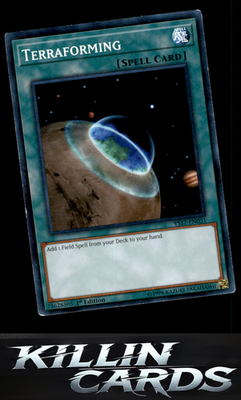 1st Edition Terraforming YS17-EN031 YuGiOh Common Starter Deck: Link Strike Card