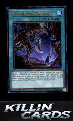 1st Edition Scareclaw Arrival MP23-EN097 YuGiOh Ultra Rare 25th Anniversary Tin:
