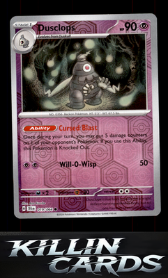 Reverse Holofoil Dusclops - 019/064 019/064 Pokemon Common SV: Shrouded Fable Ca