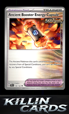 Ancient Booster Energy Capsule 140/162 Pokemon Uncommon SV05: Temporal Forces Ca