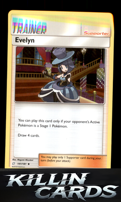 Evelyn 141/181 Pokemon Uncommon SM - Team Up Card NM