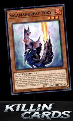 1st Edition Salamangreat Foxy SOFU-EN003 YuGiOh Common Soul Fusion Card NM