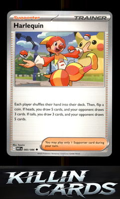 Harlequin 083/086 Pokemon Uncommon SV: White Flare Card NM