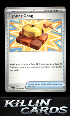 Fighting Gong - 116/132 116/132 Pokemon Uncommon ME01: Mega Evolution Card NM