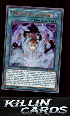 1st Edition Nekroz Kaleidoscope DUPO-EN098 YuGiOh Ultra Rare Duel Power Card NM