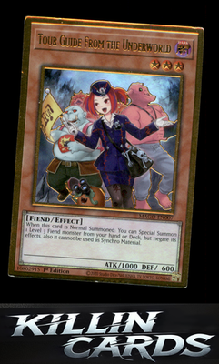 1st Edition Tour Guide From the Underworld (Alternate Art) MAGO-EN007 YuGiOh Pre