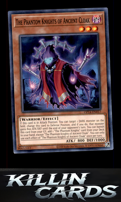 The Phantom Knights of Ancient Cloak OP14-EN017 YuGiOh Common OTS Tournament Pac
