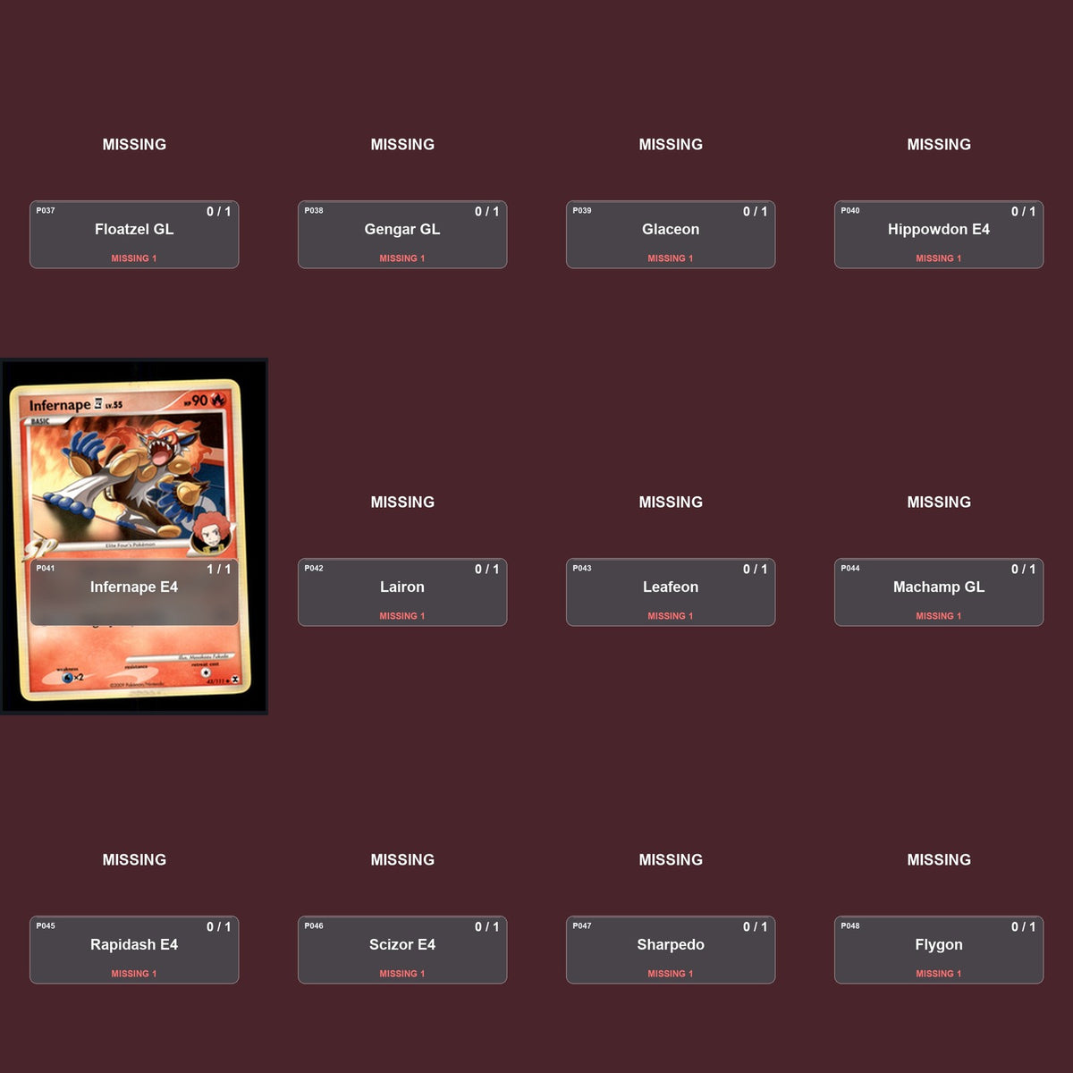 Pokemon TCG Rising Rivals C/UC/R Standard Set 12 Cards