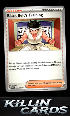 Black Belt's Training - 096/131 096/131 Pokemon Common SV: Prismatic Evolutions