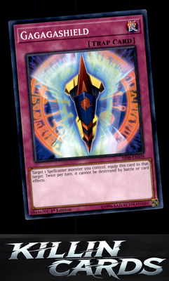 1st Edition Gagagashield SR08-EN038 YuGiOh Common Structure Deck: Order of the S