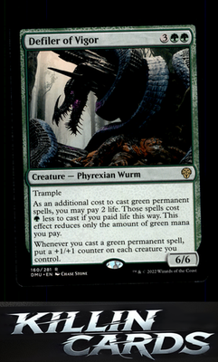 Defiler of Vigor 160 Magic R Dominaria United Card NM
