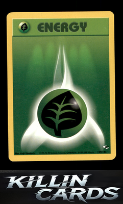 Grass Energy 129/132 Pokemon Common Gym Challenge Card DM