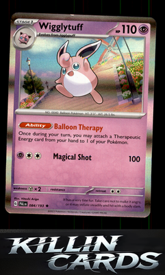 Wigglytuff 084/193 Pokemon Rare SV02: Paldea Evolved Card NM