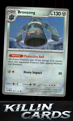 Bronzong (Poke Ball Pattern) 067/131 Pokemon Uncommon SV: Prismatic Evolutions C