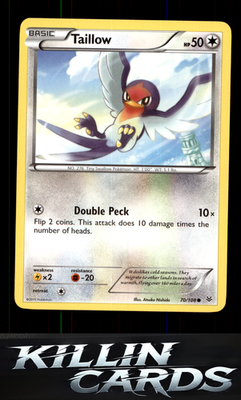 Taillow 70/108 Pokemon Common XY - Roaring Skies Card NM