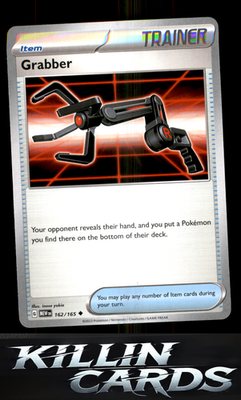 Grabber 162/165 Pokemon Uncommon SV: Scarlet & Violet 151 Card NM
