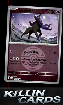Reverse Holofoil Spectrier (Dusk Ball) 098/217 Pokemon Rare ME: Ascended Heroes