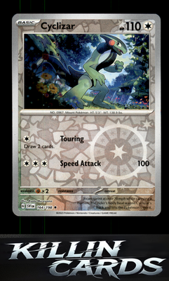Reverse Holofoil Cyclizar - 164/198 164/198 Pokemon Rare SV01: Scarlet & Violet