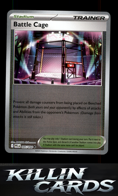Reverse Holofoil Battle Cage - 085/094 085/094 Pokemon Uncommon ME02: Phantasmal