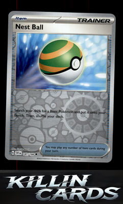 Reverse Holofoil Nest Ball - 181/198 181/198 Pokemon Uncommon SV01: Scarlet & Vi