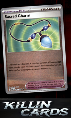 Sacred Charm - 093/094 093/094 Pokemon Uncommon ME02: Phantasmal Flames Card NM