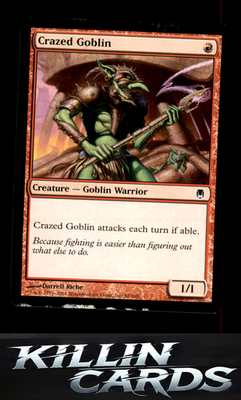 Crazed Goblin 56 Magic C Darksteel Card NM