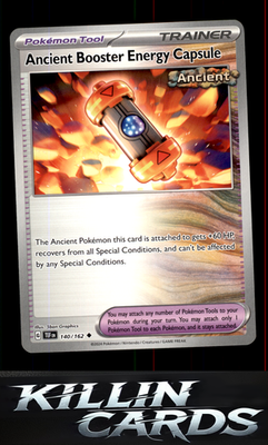 Ancient Booster Energy Capsule 140/162 Pokemon Uncommon SV05: Temporal Forces Ca